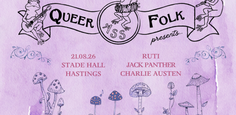 Queer Ass Folk: Live music from Ruti, Jack Panther & Charlie Austen