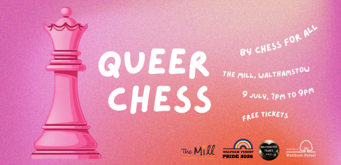 Queer Chess Club at Waltham Forest Pride 