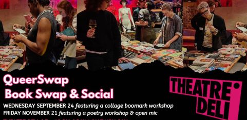 QueerSwap Book Swap & Open Mic Night!