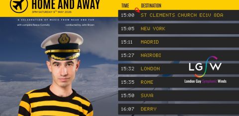 London Gay Symphonic Winds: Home and Away ✈️🎶