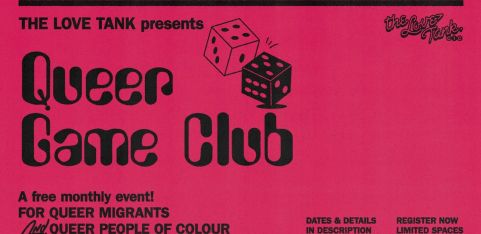 FREE Queer Game Club for queer migrants and queer people of colour
