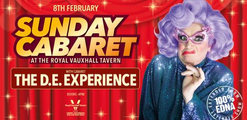Sunday Cabaret with The D.E. Experience 