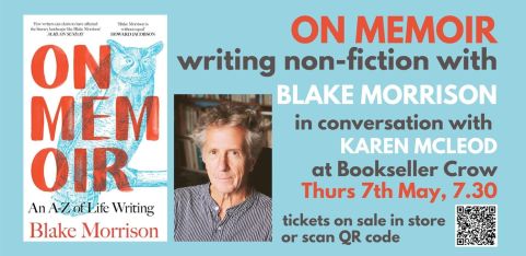 On Memoir: An A-Z of Life Writing with Blake Morrison