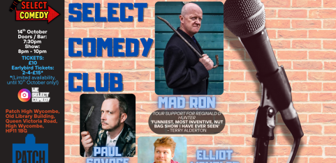 Select Comedy Club High Wycombe: October