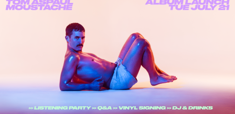 Tom Aspaul: Moustache Album Launch