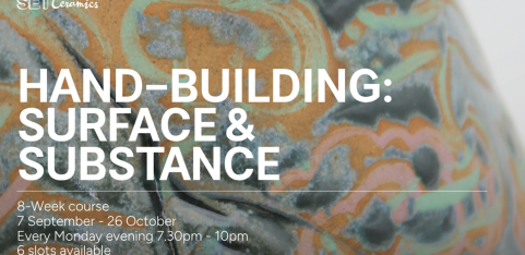 Hand Building: Surface & Substance - 8 week course with Artist Francisco Zhan