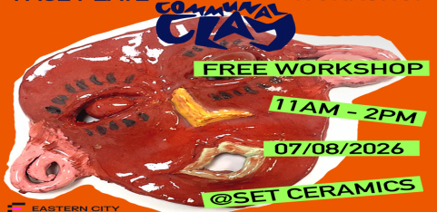 Free 'Face Plate' Clay Workshop with Communal Clay x SET Ceramics