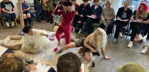 Festival of Cats: Cat Drag Life Drawing 