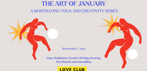 The Art of January - A Yoga and Creativity Series