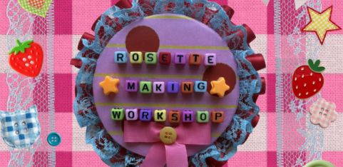 QueerSwap x Curly Femme Fashion: Rosette & Badge Making Workshop