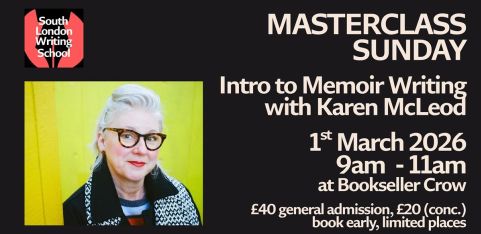 Masterclass Sunday: Memoir writing