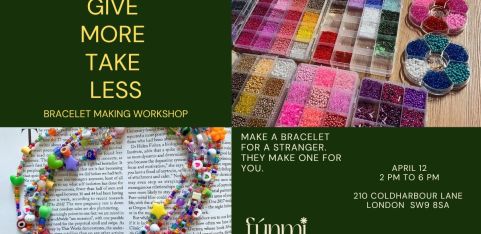 Give More, Take Less: Bracelet Making Workshop 