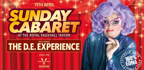 Sunday Cabaret with The D.E. Experience 