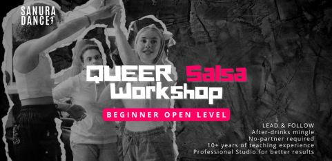 QUEER Salsa Workshop | Beginner Open Level | Thursdays