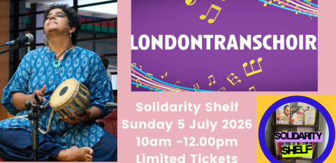 Solidarity Shelf : Song Workshop by Shruthi Veena Vishwanath hosted at Trans Choir Open rehearsal