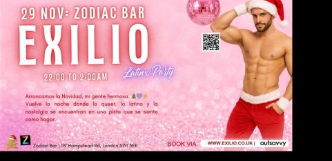 EXILIO — Christmas Latin Queer Party (London)