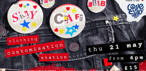 silly little craft club: clothing customisation session
