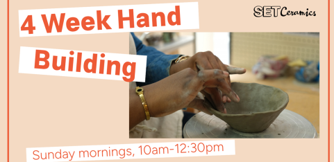  Introduction to Hand Building - 4 Week Short Course 