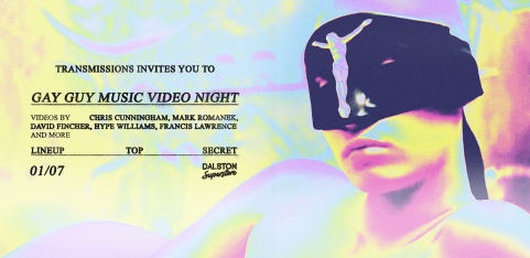 TRANSMISSIONS PRESENTS: Gay Guy Music Video Night
