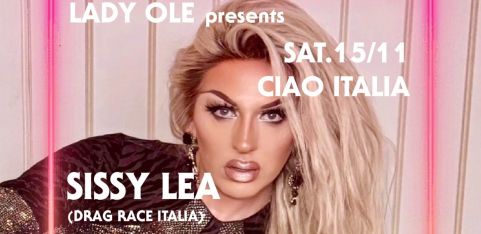Lady Olé presents CIAO ITALIA w/ Sissy Lea 