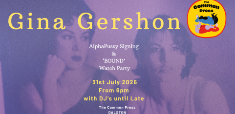 Gina Gershon AlphaPussy Signing & Bound Watch Party