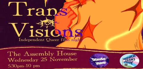 Norwich Trans Pride - TDoR Film Evening - Trans Visions 2026