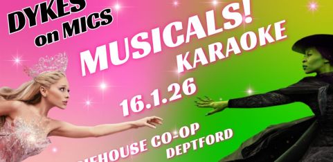 Dykes on Mics Musicals Karaoke - **NEW DATE** 🎭🎤
