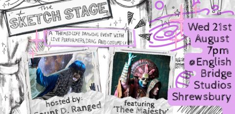 The Sketch Stage: Life drawing event -  Space Oddities 
