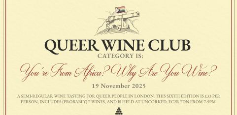 Queer Wine Club: You're From Africa? Why Are You Wine?