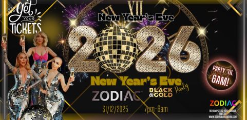 New Year's Eve at Zodiac!