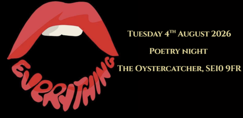 Everything Poetry Night: Tuesday 4th August 2026