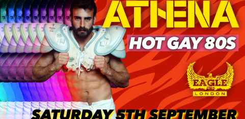 Athena '80s - September's Hot Gay 80s Party