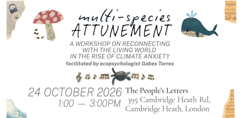 Multispecies Attunement: A Workshop on Reconnecting with the Living World