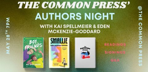 The Common Press Authors Night ft Kai Spellmeier & Eden McKenzie-Goddard