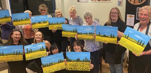 Acrylics Paint & Sip