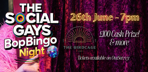 The Social Gays: Bop Bingo Night!
