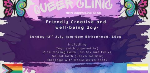 Queer Wellbeing & Creative Day (Birkenhead)