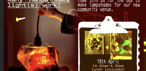 Many Hands Make Light Work! Lampshade Making Workshop