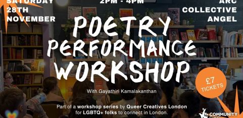 Queer Creatives Workshop: Poetry Performance with Gayathiri Kamalakanthan