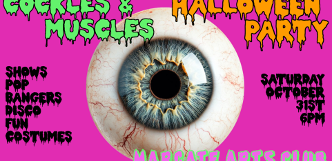 cockles and muscles halloween party Oct 31st