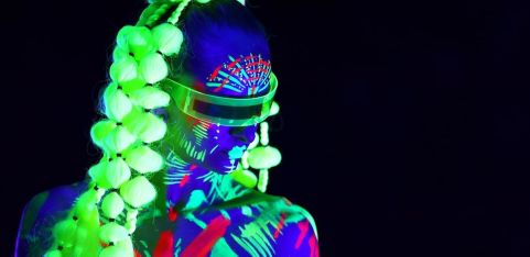 Neon Naked Life Drawing in Bethnal Green!