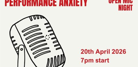 Performance Anxiety Open Mic Night