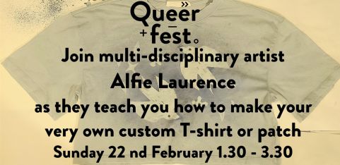 Make your  very own custom T-shirt or patch with Alfie Laurence
