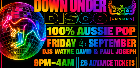 DOWN UNDER DISCO: 100% AUSSIE POP!