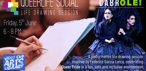 QueerLife Drawing 🏳️‍🌈 Pride Session with Cabrolé!