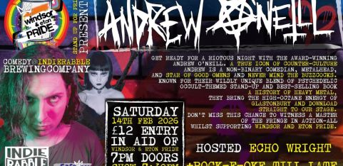 STAND UP FOR PRIDE & Rock-E-Oke! with Andrew O'Neill, Presented by Echo Wright