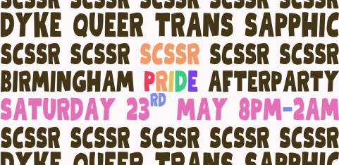 SCSSR: Birmingham Pride Afterparty