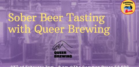 Sober Beer Tasting with Queer Brewing 