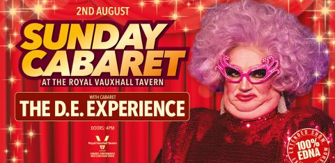 Sunday Cabaret with The D.E. Experience