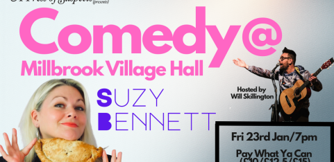 Comedy @ Millbrook Village Hall: Suzy Bennett 
